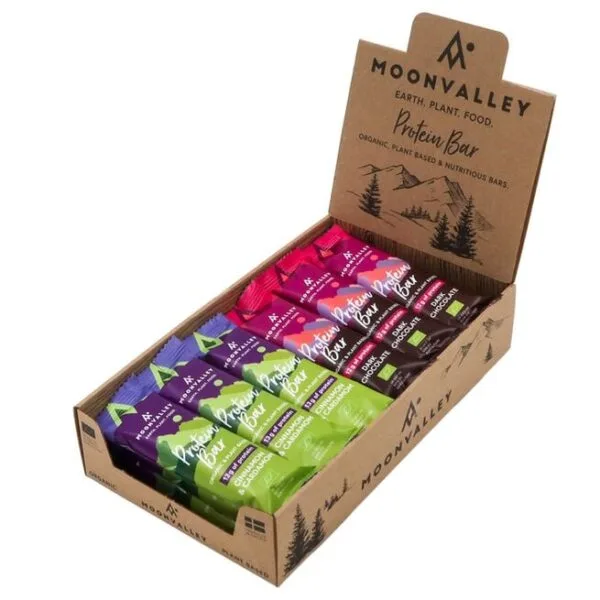 18 x Proteinbar Mixlåda 60 g-Moonvalley