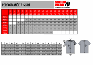 Sport T-skjorte Performance -Svart - Bilde 5