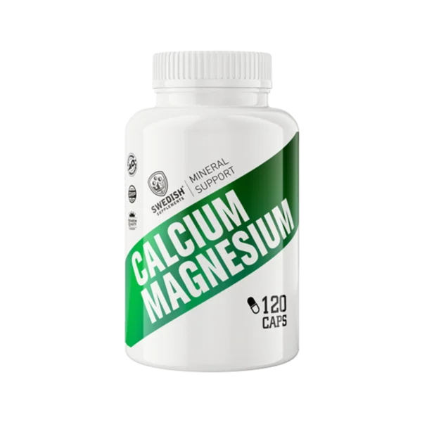 Swedish Supplements Calcium Magnesium 120 kapsler