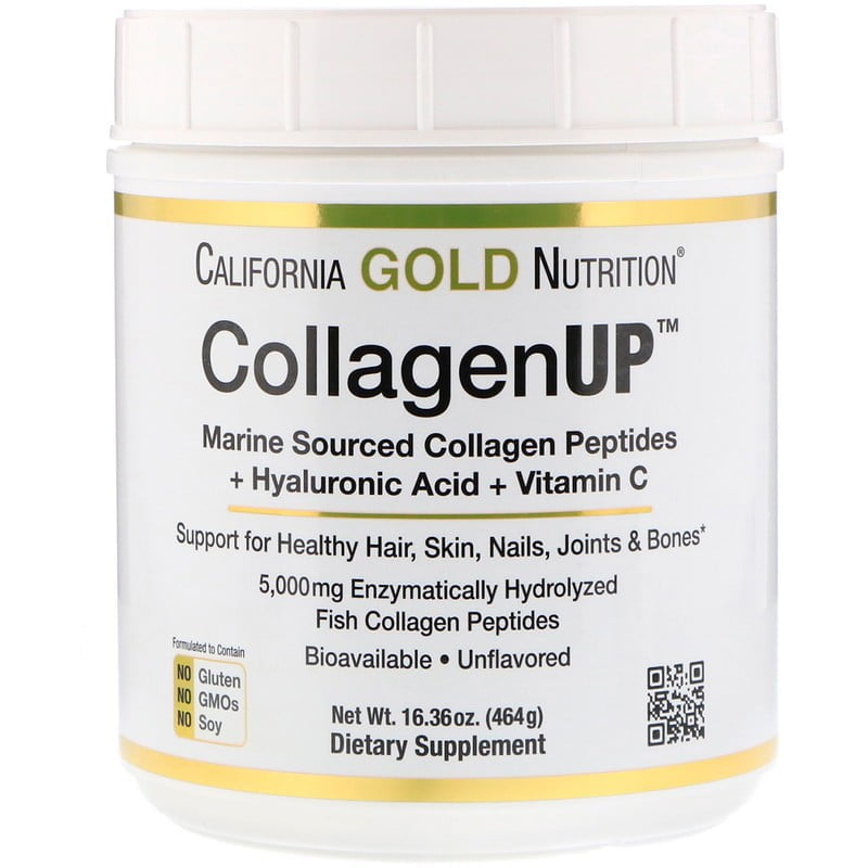 Kollagen pulver + Hyaluronsyre + Vitamin C Collagen UP