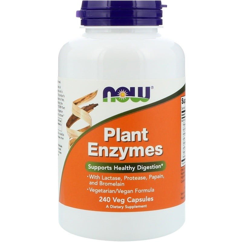 Plant Enzymes - Now Foods 240 Veg Capsules