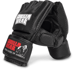 Manton MMA Gloves (With Thumb) - Black/White - Bilde 7