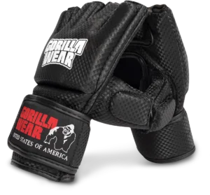 Manton MMA Gloves (With Thumb) - Black/White - Bilde 7