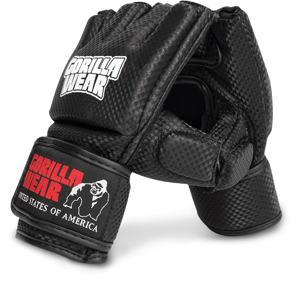 Manton MMA Gloves (With Thumb) - Black/White - Bilde 7