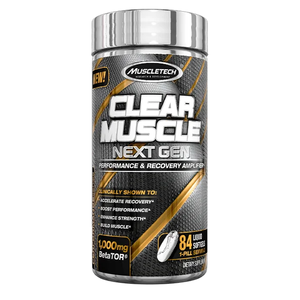 Clear Muscle Next Gen Betator 84 flytende kapsler HMB