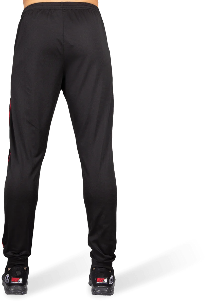42766 Gorilla Wear Branson Pants Black Red 2