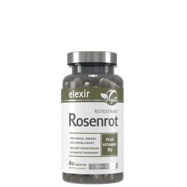 Rosenrot - Rhadiola 300mg 80 tabletter