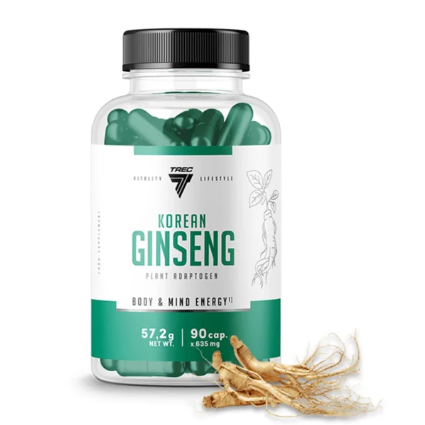 Korean Ginseng, 90 kaps