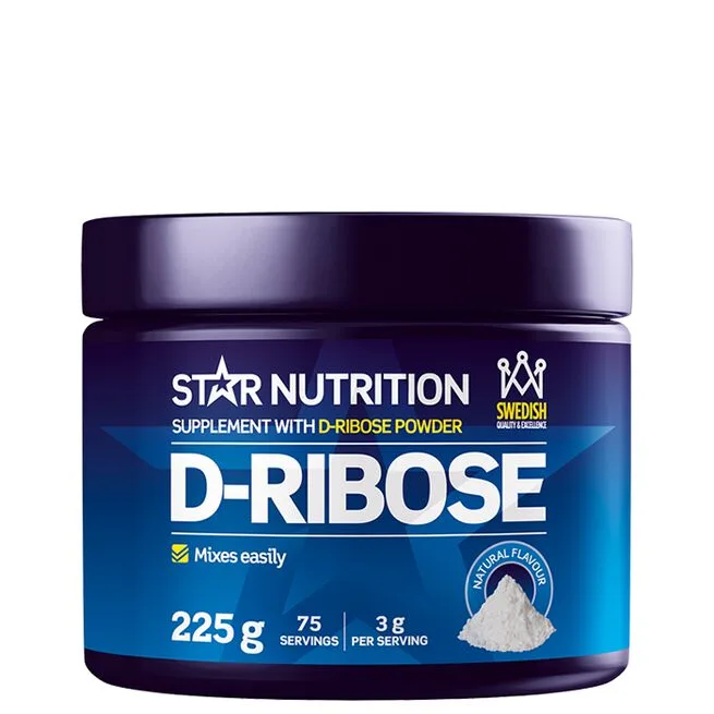 D-Ribose, 225 g - Star Nutrition D-Ribose, 225 g - Star Nutrition