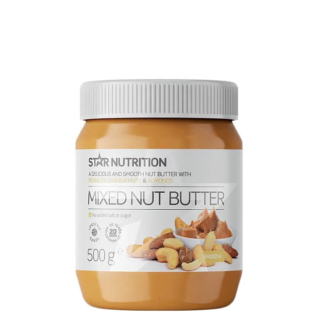Mixed-Nut-Butter-500-g-nan Mixed Nut Butter, 500 g - Bilde 1
