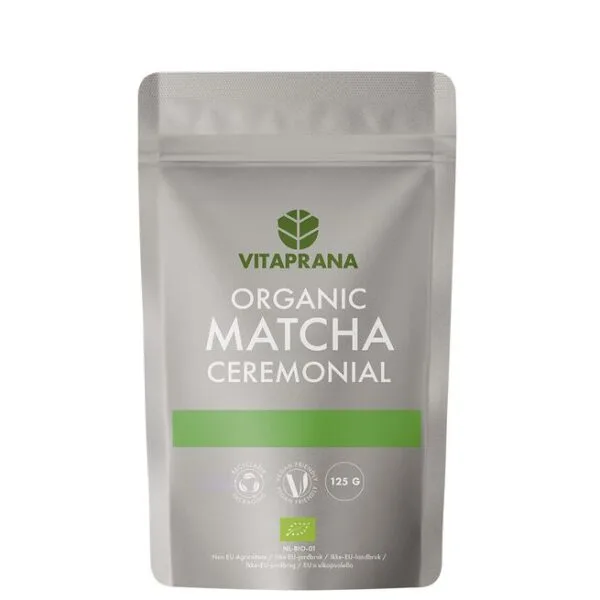 Organic Matcha Ceremonial 125g-Vitaprana