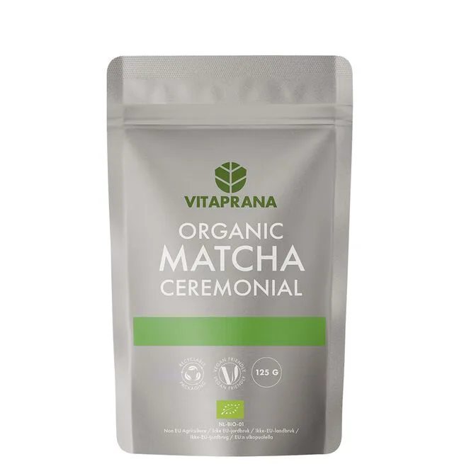 Organic Matcha Ceremonial 125g-Vitaprana