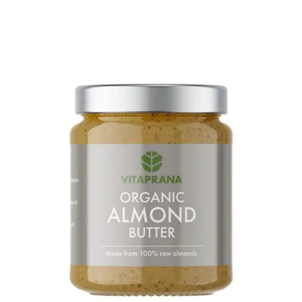 Organic Raw Almond butter, 250 g-Vitaprana