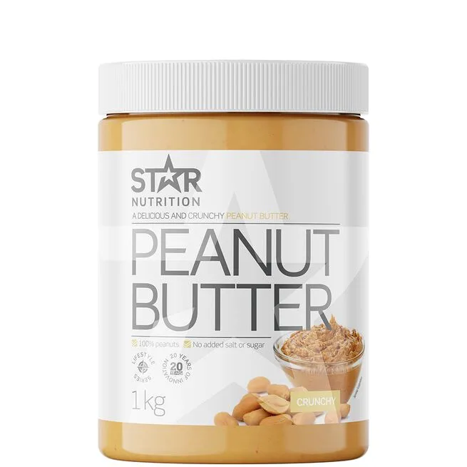 Peanøttsmør 1 kg-Star Nutrition