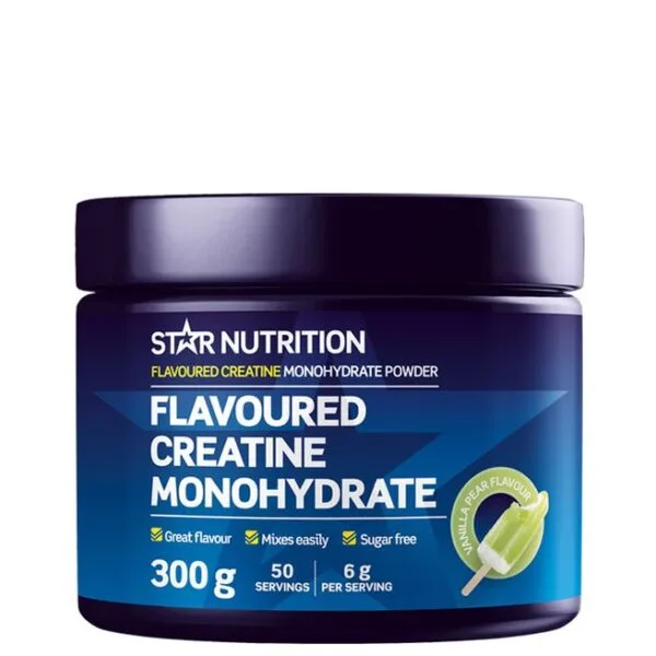 Smaksatt Kreatin Monohydrat 300 g-Star Nutrition