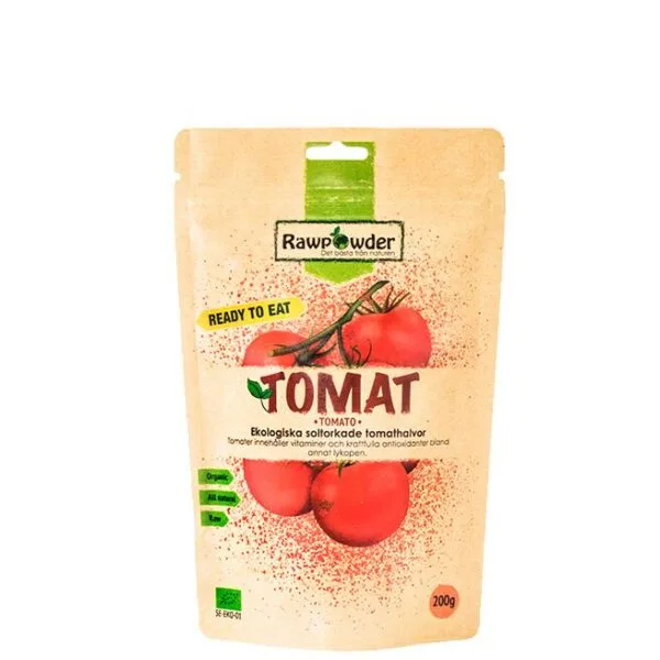 Tomat Soltørket ØKO, 200 g - Rawpowder