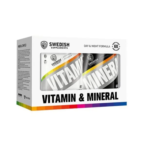 Vitamin & Mineral Complex, 2 x 120 Caps-Swedish Supplements