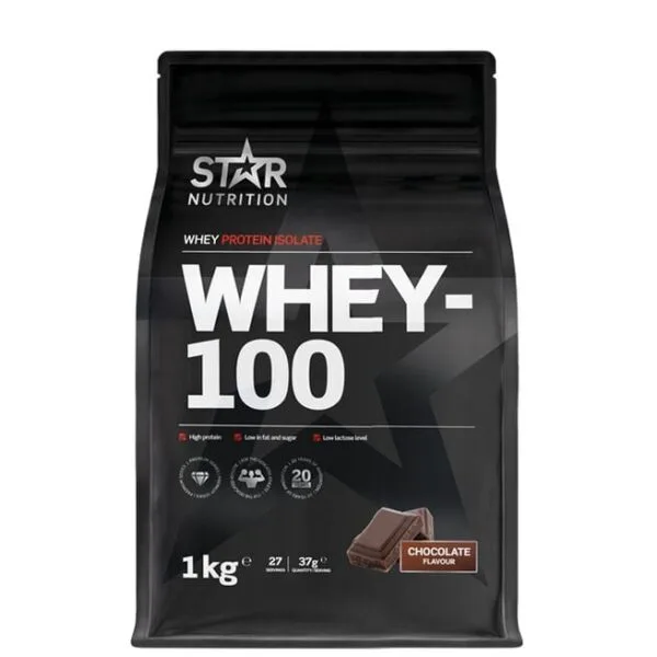 Whey-100 Myseprotein 1 kg-Star Nutrition