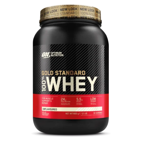 100% Whey Gold Standard Myseprotein 900 g